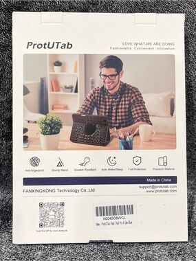 ProtUTab premium protective tablet case for an Apple iPad Pro 4 Gen, blue
